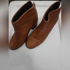 Toms Brown Ankle Booties